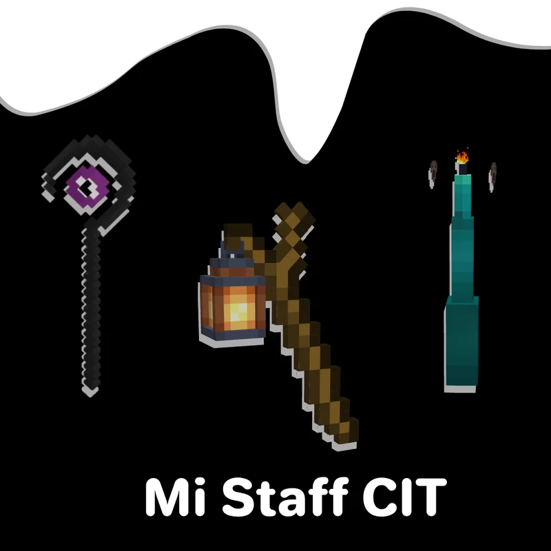 Mi Staff CIT [No Optifine] [RPG] [CustomModelData] - Resource Packs ...