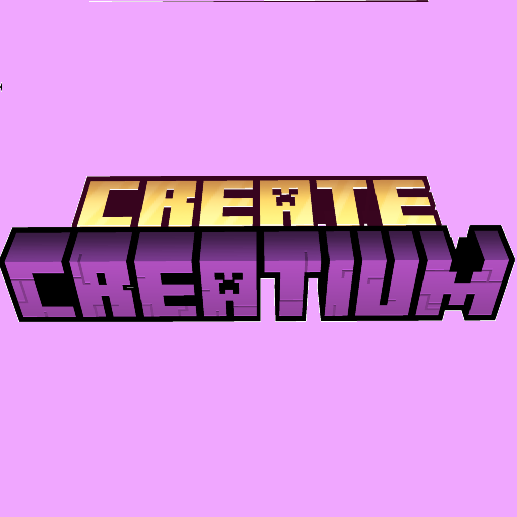 create a minecraft update logo