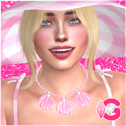 Barbie seashell necklace [HQ compatible] logo