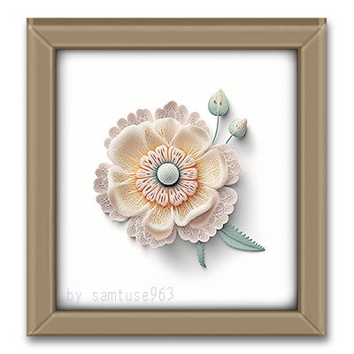 HQ Succulents Woven Decor Frame #1 Samtuse963 logo