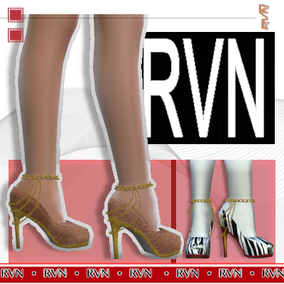 Chain Side to Side Peep Toe Platform Stiletto Heels - The Sims 4 Create ...