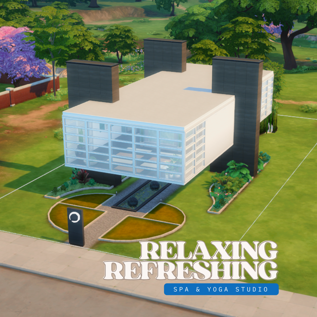 Relaxing Refresh Spa - The Sims 4 Rooms / Lots - CurseForge