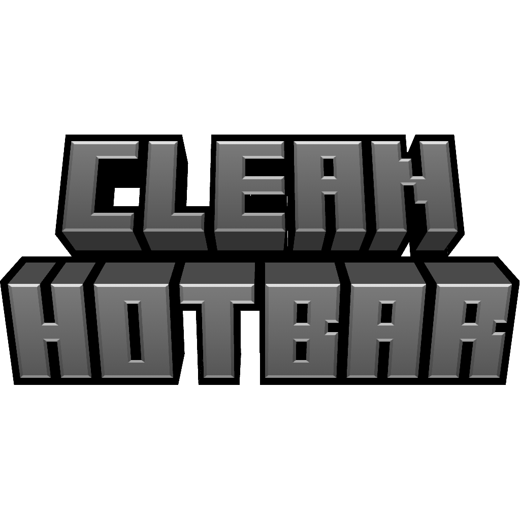 Clean hotbar minecraft resource packs curseforge