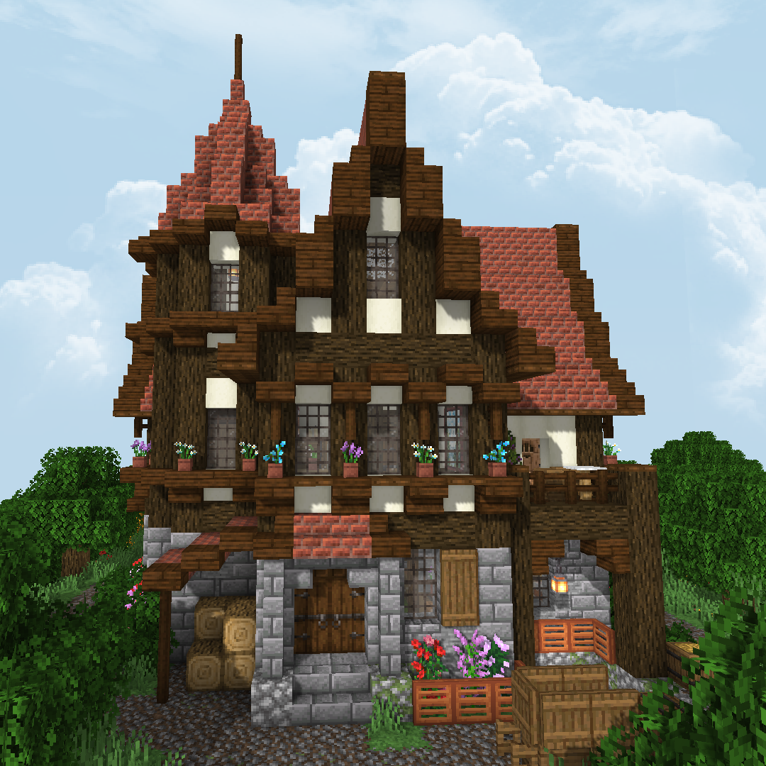 Germanic Style House - Minecraft Worlds - CurseForge