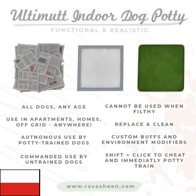 Ultimutt Indoor Dog Potty Pads By Ravasheen POLSKIE T UMACZENIE The   638305642768101987 