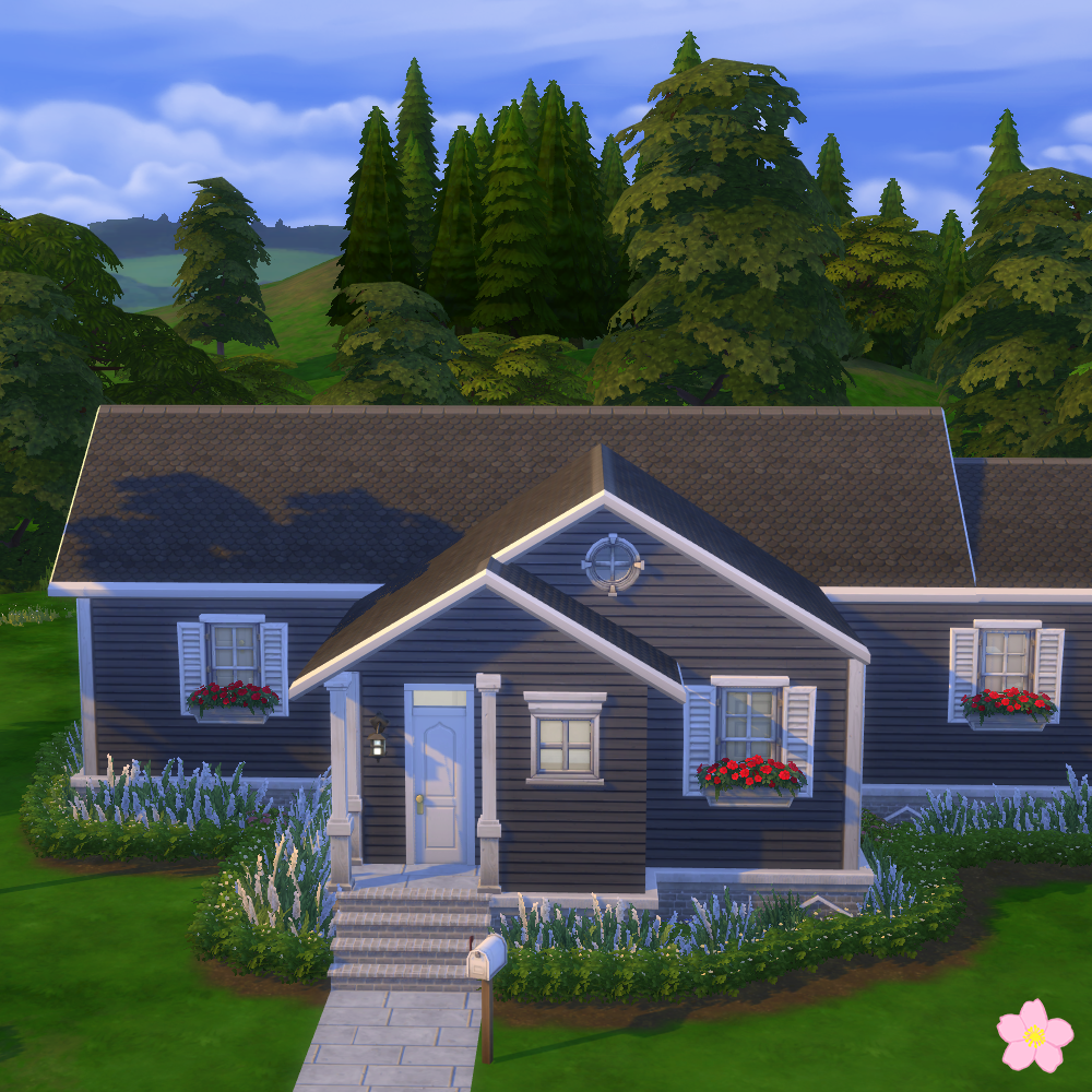 Copperdale Starter Home No CC - The Sims 4 Rooms / Lots - CurseForge