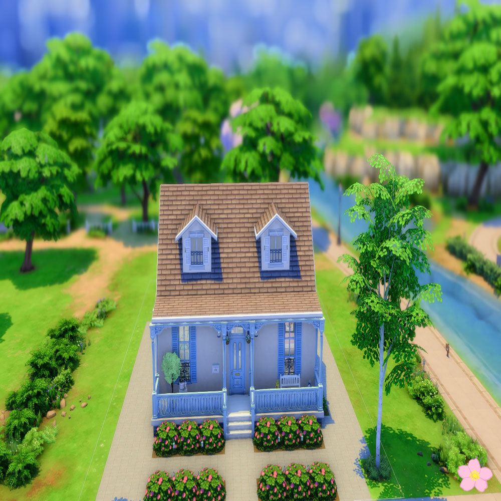 Traditional House No CC - The Sims 4 Rooms / Lots - CurseForge