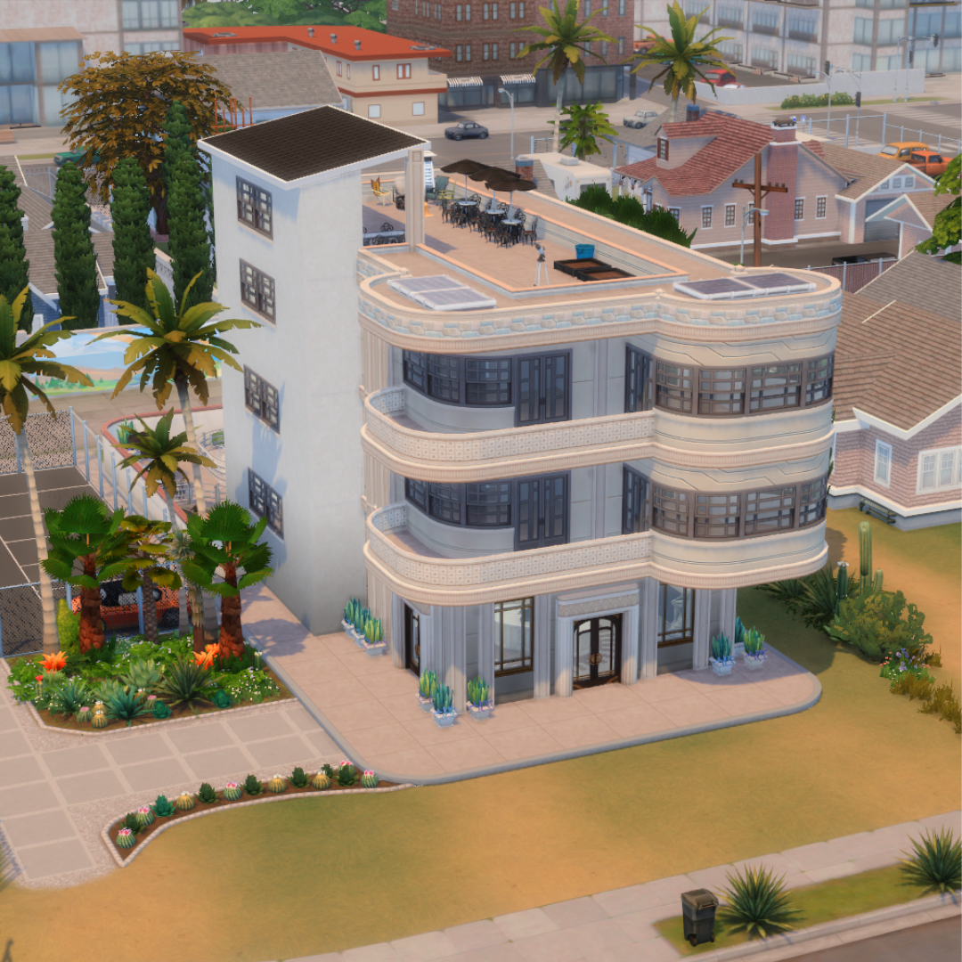 Upland Place Condominium | Art Deco Building | Del Sol Valley logo