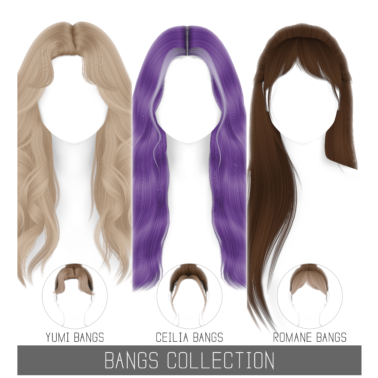 Install Simpliciaty's Bang Collection #1 - The Sims 4 Mods - CurseForge