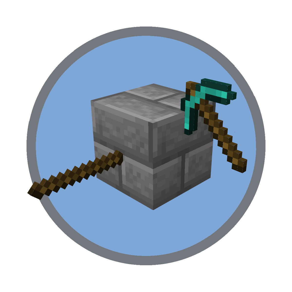 Infested Chiseled Stone Bricks  How to craft infested chiseled