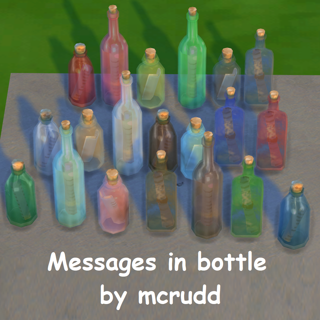 Messages in a bottle collection - The Sims 4 Rooms / Lots - CurseForge