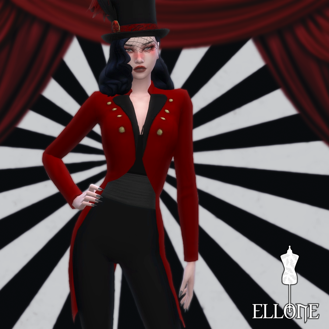 Download Miranda Tuxedo (The Circus Collection) - The Sims 4 Mods ...