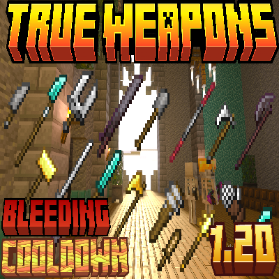 True Weapons for Minecraft Pocket Edition 1.20