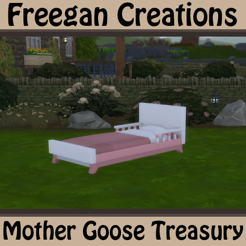 FCMGTToddler Bed The Sims 4 Build / Buy