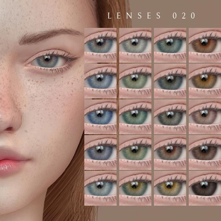 Eyes 020 - The Sims 4 Create a Sim - CurseForge