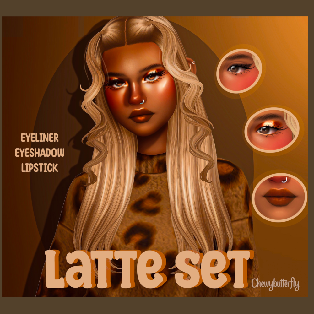 Download Cb Latte Makeup Set The Sims 4 Mods Curseforge