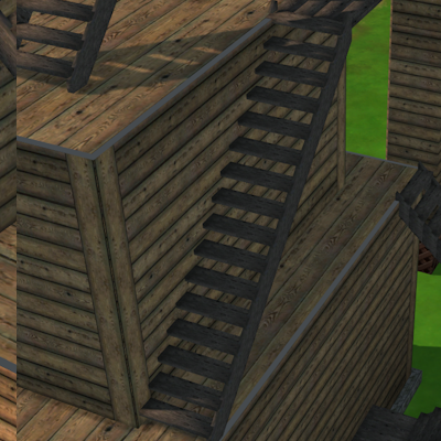 WFS Big Barn Functioning Stairs logo