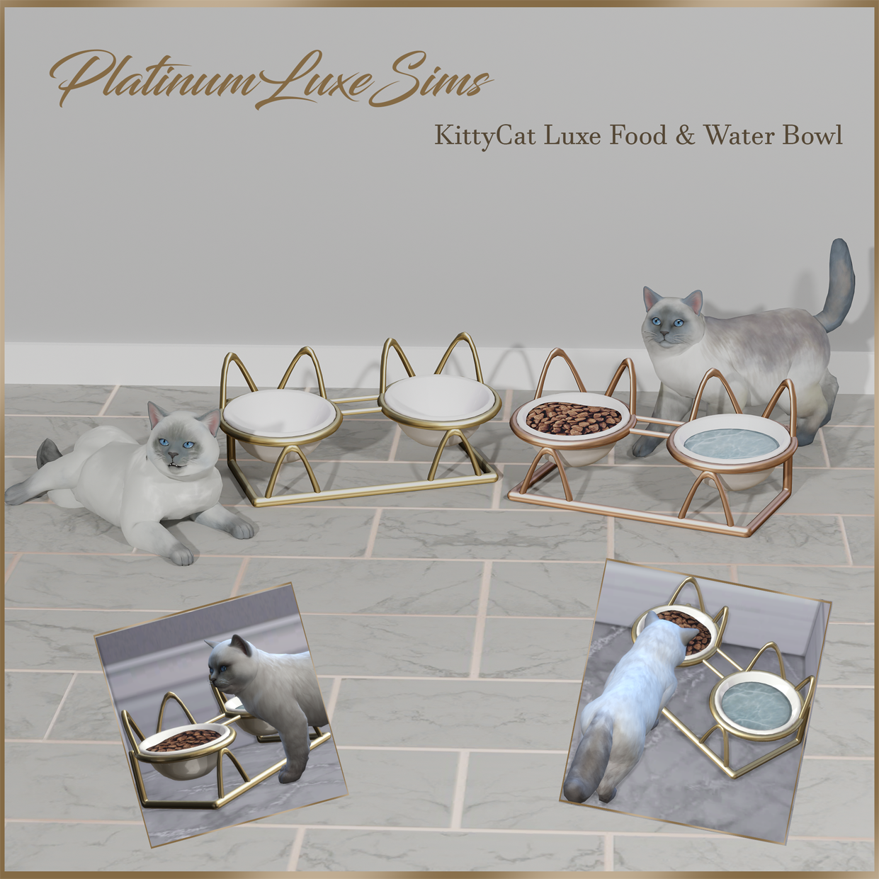 KittyCat Luxe Food & Water Bowl project avatar