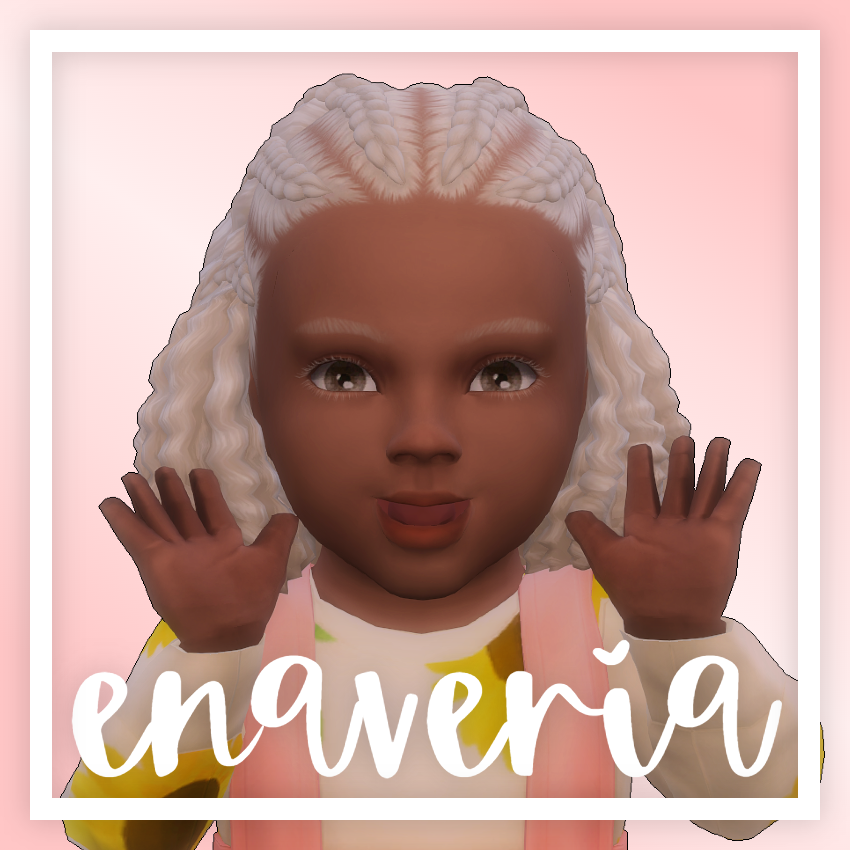 Luna Hair - Aretha - The Sims 4 Create a Sim - CurseForge