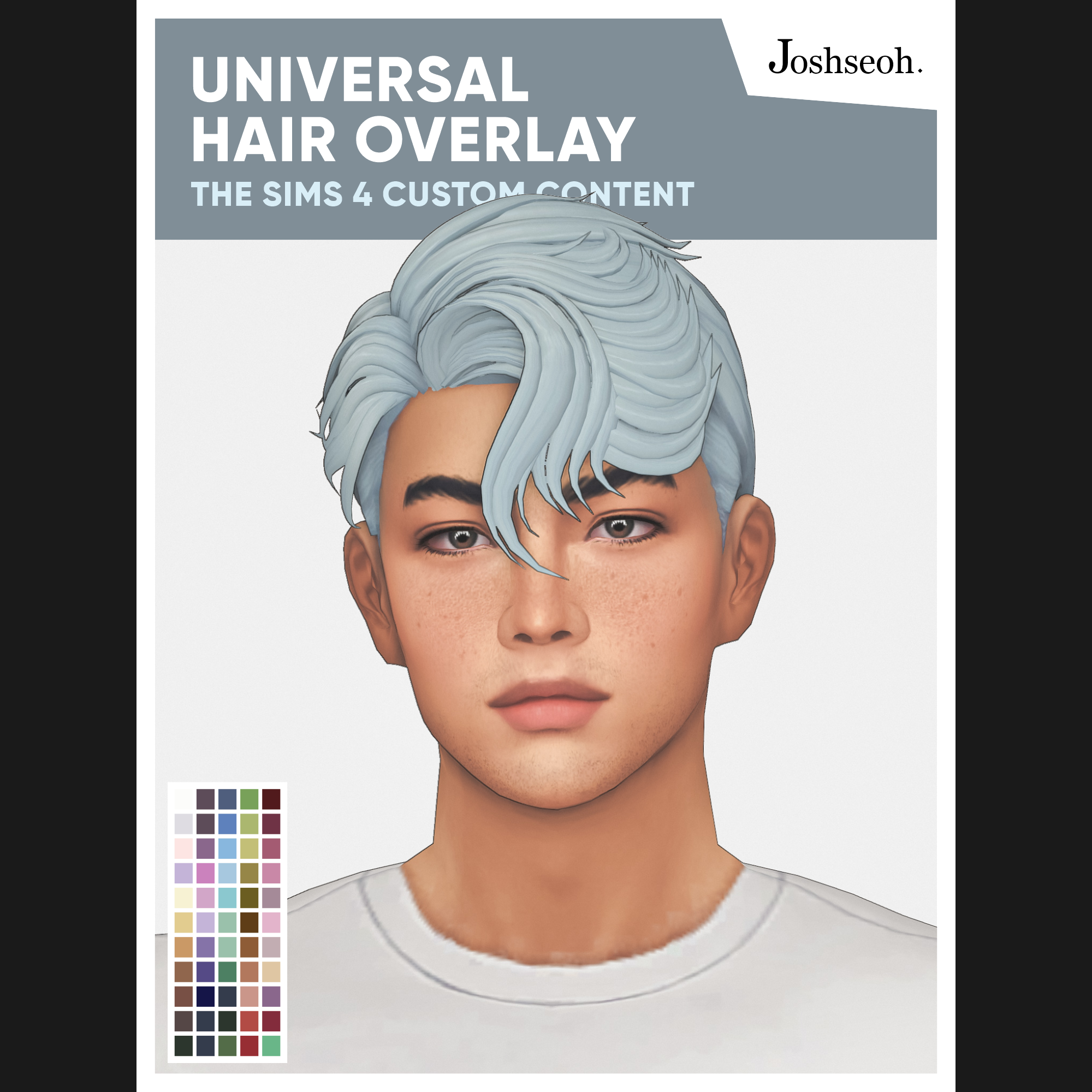 u^  Sims hair, Sims 4, Sims mods