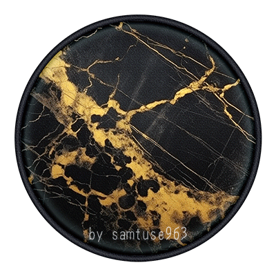HQ Gold Marble Round Dance Rug #2 Samtuse963 logo