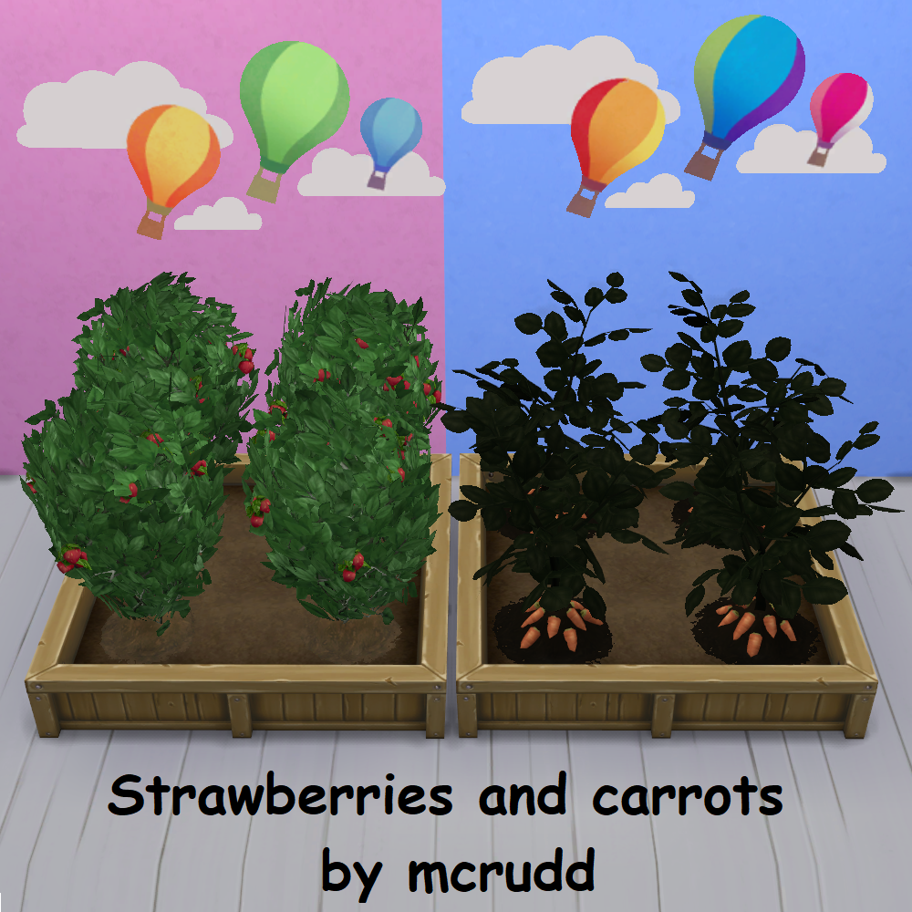 Strawberries and Carrots The Sims 4 Rooms / Lots