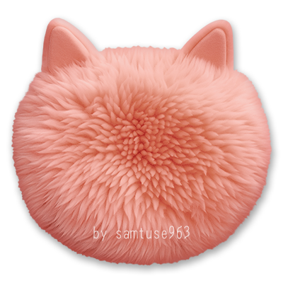 HQ Cute Cat Face Dance Rug #6 Samtuse963 logo