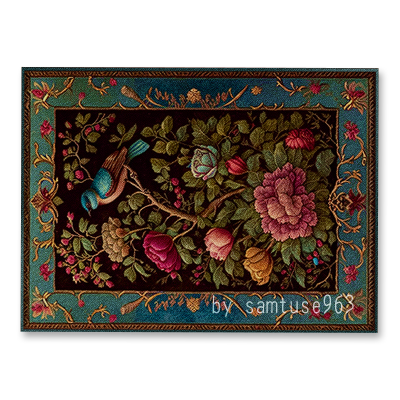 Classic Rectangular Dance Rug #2 Samtuse963 logo