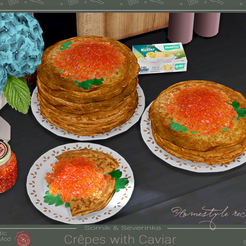 Install Crepes With Caviar By Somik Severinka Spanish Translation The Sims Mods Curseforge