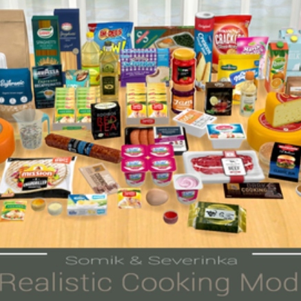 Realistic Cooking By Somik And Severinka Spanish Translation By Laura The Sims Mods Curseforge