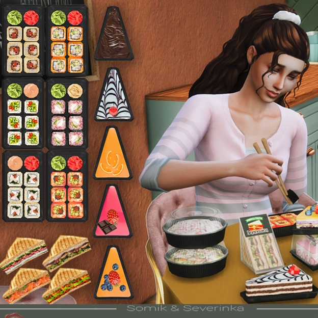 Food Store Delivery By Somik Severinka Spanish Translation Mods The Sims