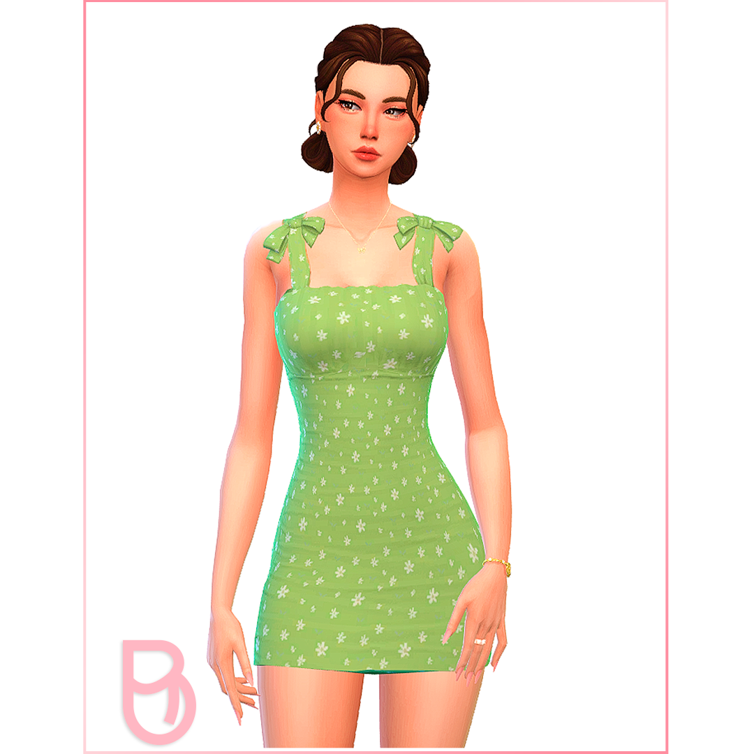 AZALEA DRESS - The Sims 4 Create a Sim - CurseForge