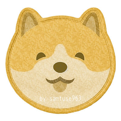 Cute Puppy Face Dance Rug #5 Samtuse963 logo