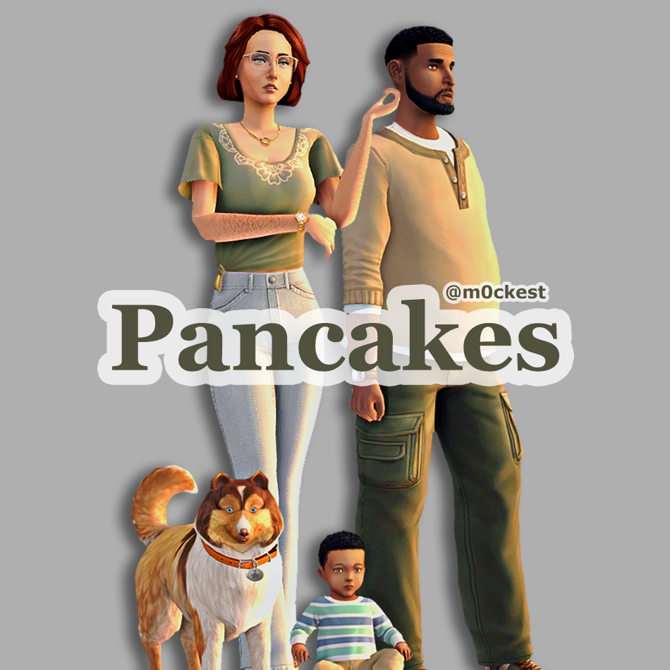 Pancakes Vanilla Makeover Screenshots - Sims / Households - The Sims 4