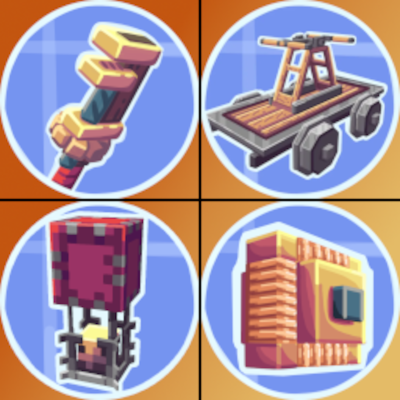 Create: Friends & Trains and Factories logo