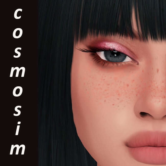 cosmosim eyeshadow N38 logo