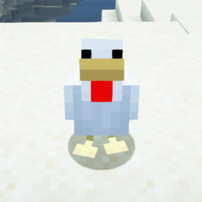 Funny mic chicken logo