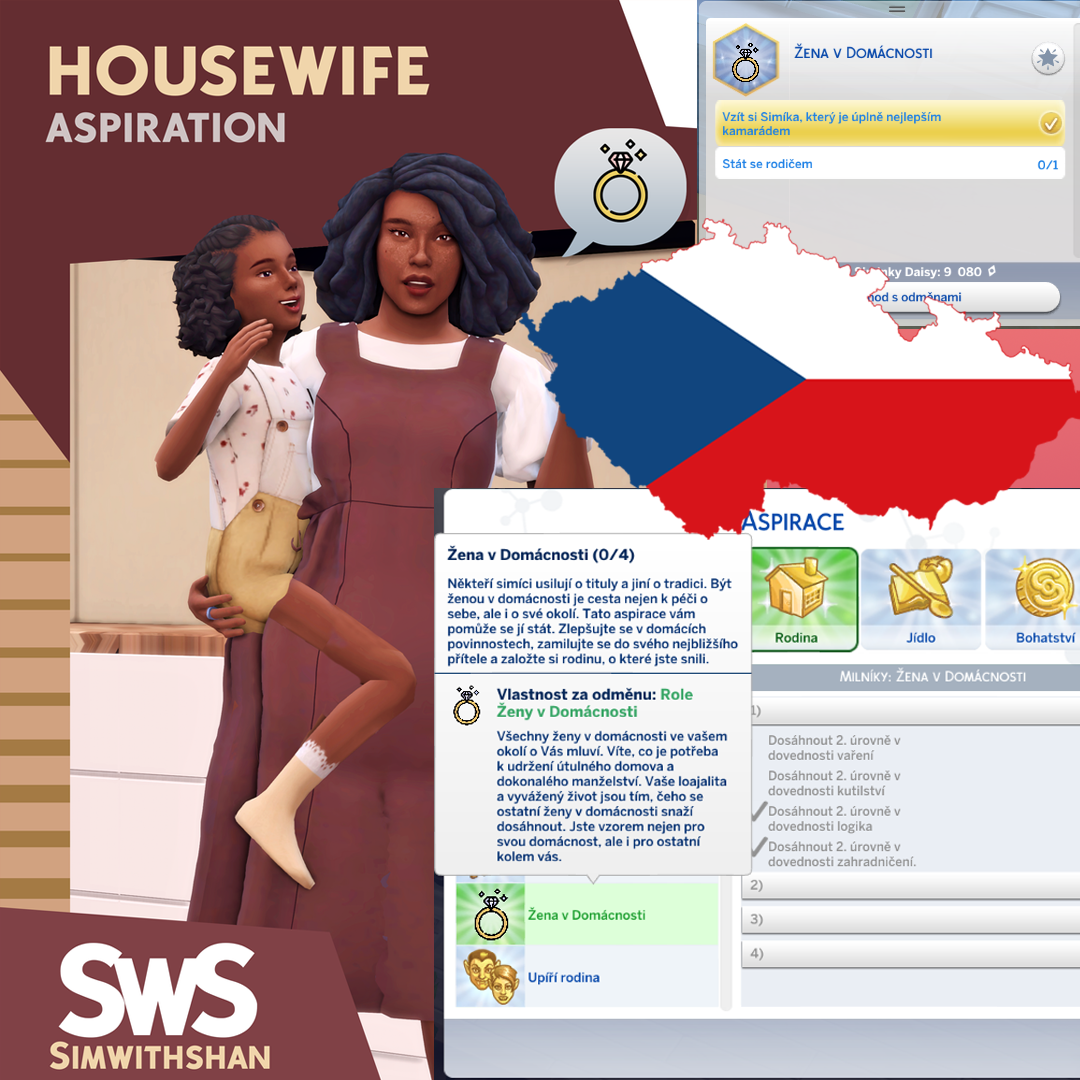 Housewife Aspiration CZ - The Sims 4 Mods - CurseForge