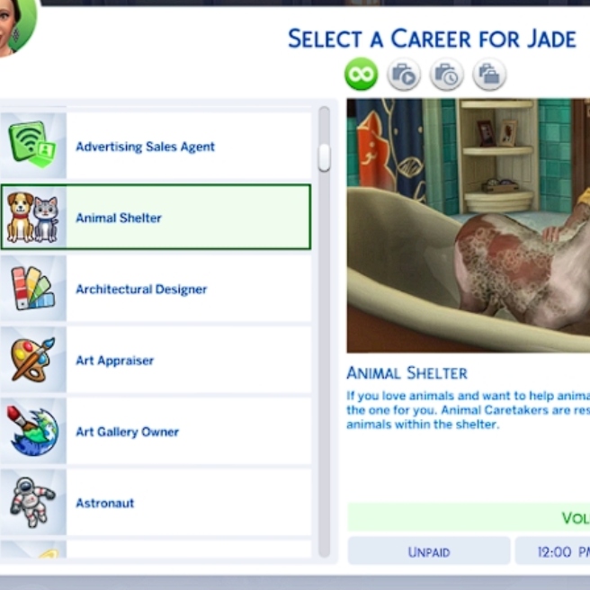 Download animal shelter career by kiarasims4mods Spanish translation