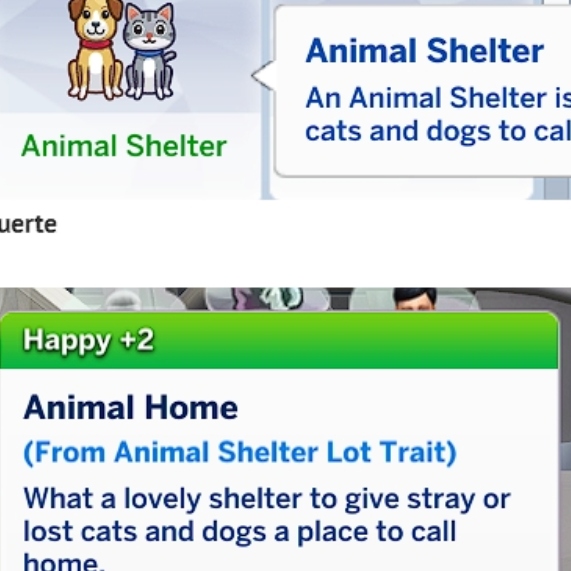 Animal Shelter Lot Feature by kiarasims4mods Spanish translation Mods