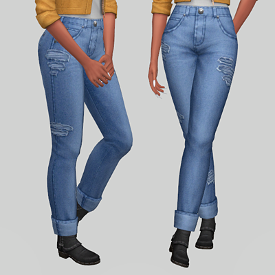 [Veranka] Bonnie Jeans - Screenshots - The Sims 4 Create a Sim - CurseForge