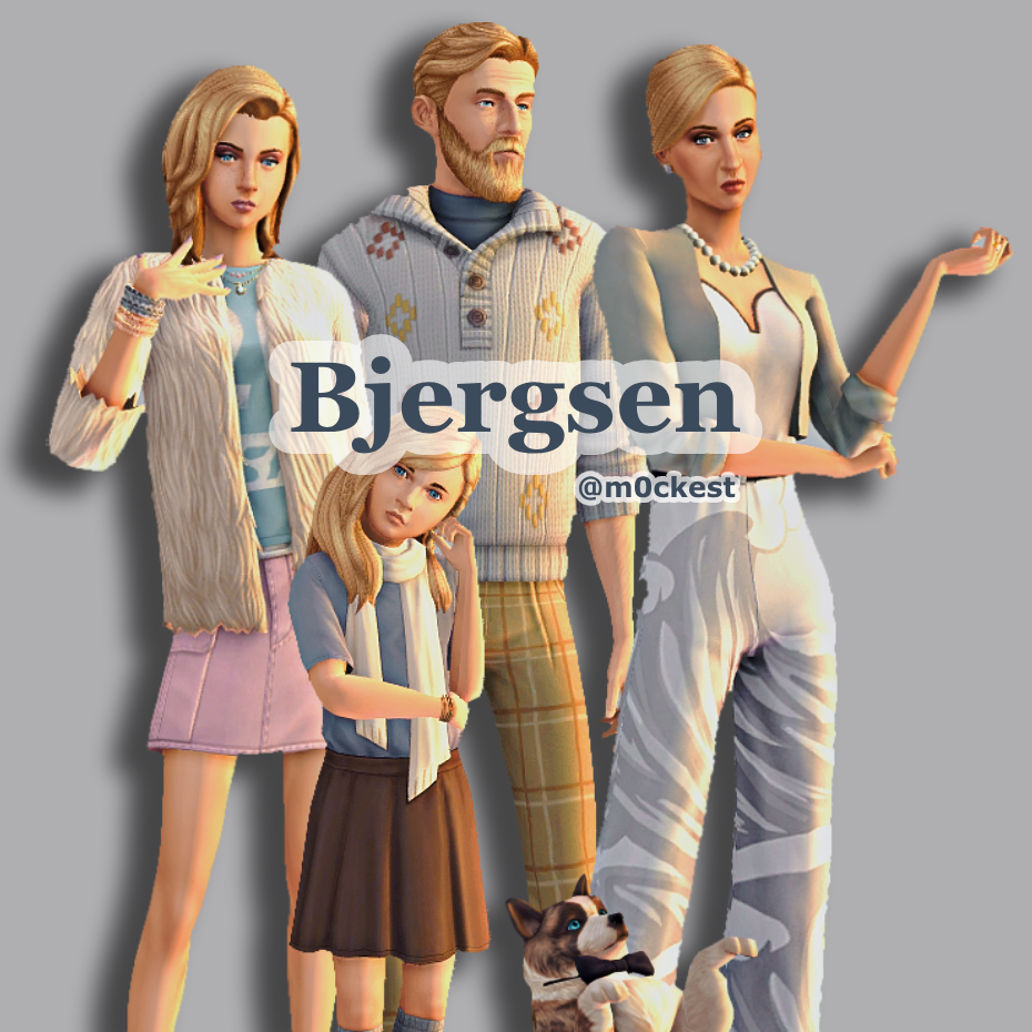 Anderson Family - The Sims 4 Sims / Households - CurseForge