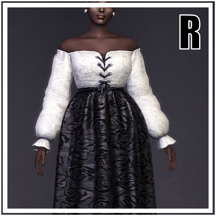 Pure Collection III - Claire Off Shoulder Gown logo