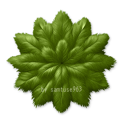Fluffy Leaf Dance Rug #8 Samtuse963 logo