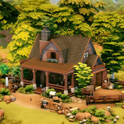 Woodn Horse Ranch - The Sims 4 Rooms / Lots - CurseForge