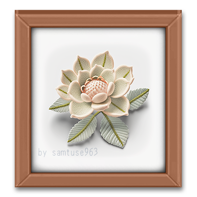HQ Succulents Woven Decor Frame #10 Samtuse963 logo