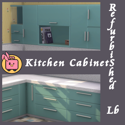 Kitchen Cabinets Refurbished - The Sims 4 Build   Buy - Curseforge