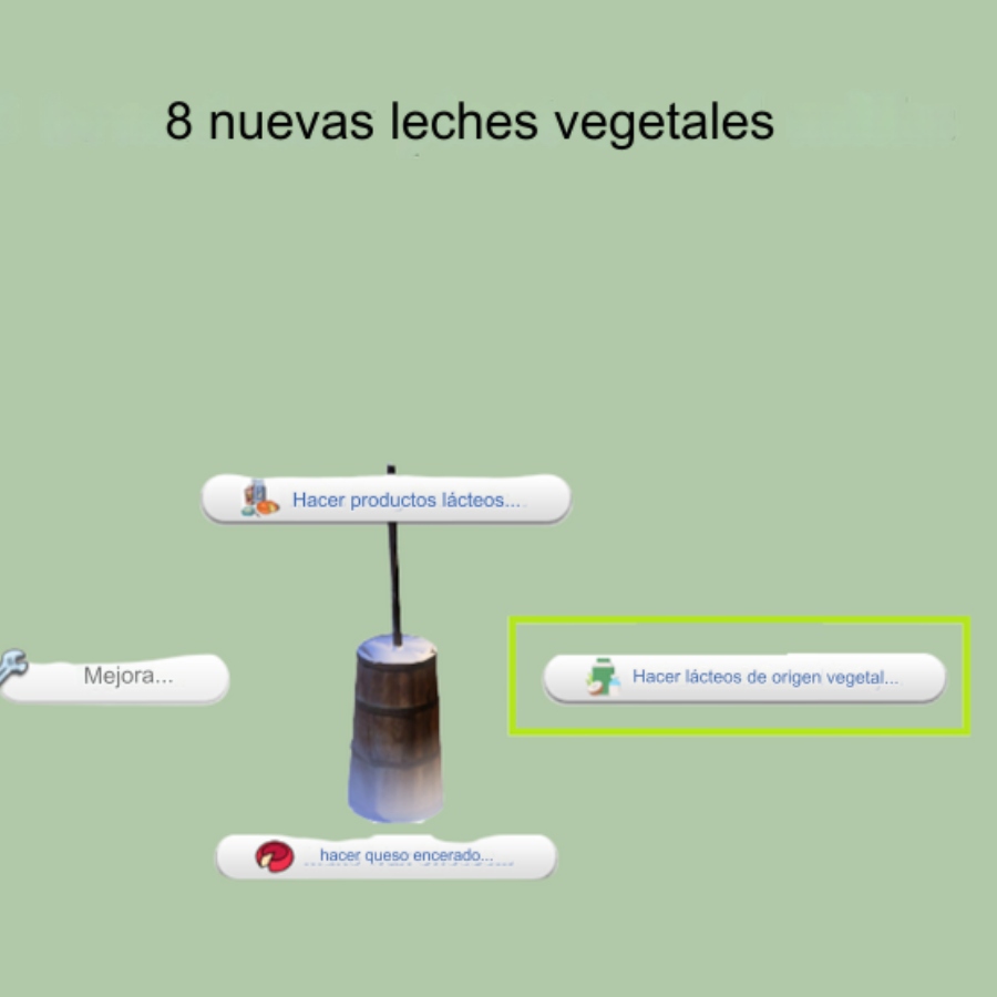Dairy Production v. 2.0 By Pied Piper Spanish translation The Sims 4
