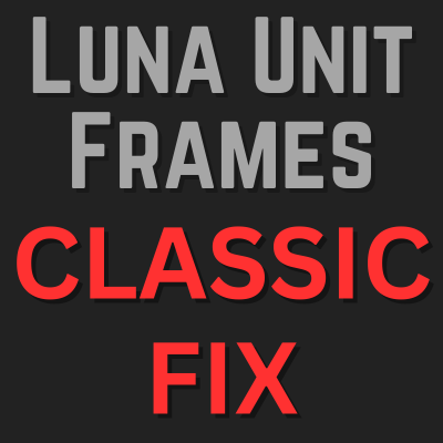 Luna Unit Frames - Classic Fix project avatar