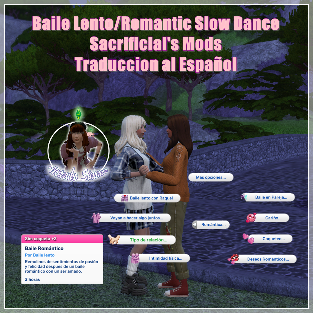 Baile Lento/Romantic Slow Dance x Sacrificial'sMods TRADUCCION AL ESPAÑOL project avatar